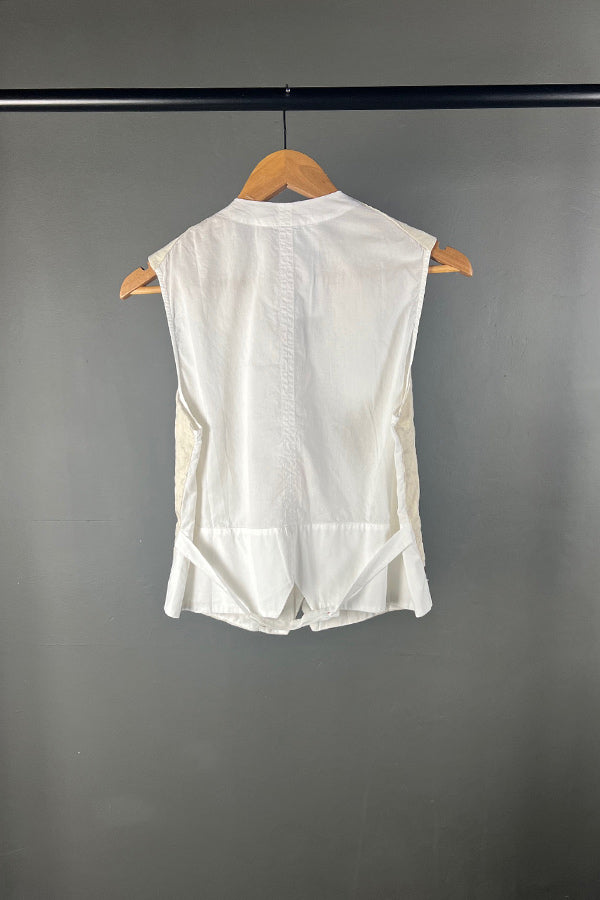Hannoh Wessel Natural Gertrud Gilet