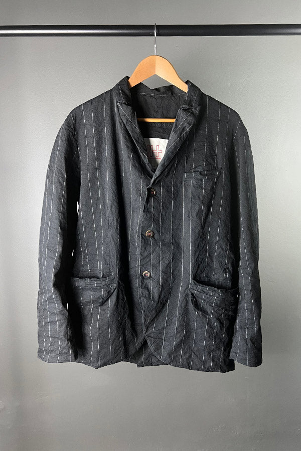 Hannoh Wessel Vincenzo Black Stripe Jacket