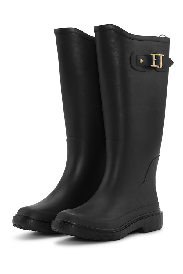 Ilse Jacobsen Black Neo Gumboots