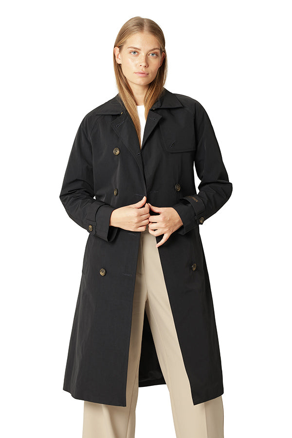 Ilse Jacobsen Dark Indigo Trench RainCoat