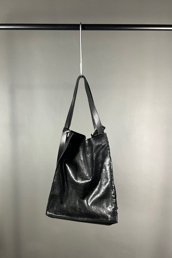 InkOlives Handmade Black Tote | Backpack