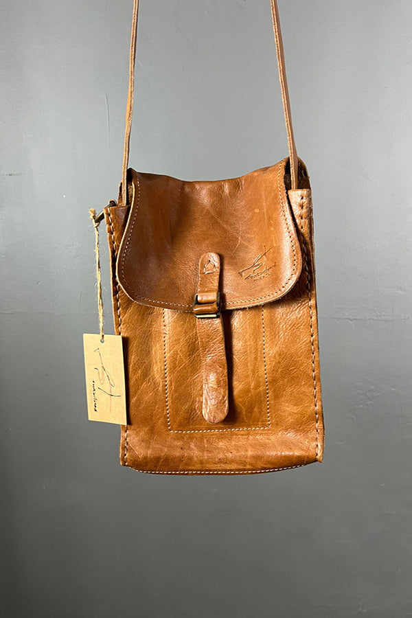 InkOlives Handmade Tan Vespino Bag