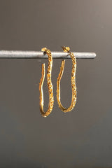 Jewellery Studio Gold Plated Hoop Earrings