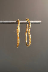 Jewellery Studio Gold Plated Hoop Earrings
