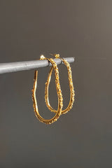 Jewellery Studio Gold Plated Hoop Earrings