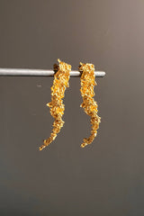 Jewellery Studio Gold Scrunched Earrings