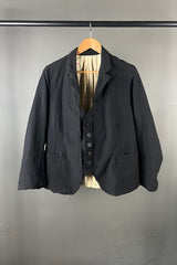 Klasica Wool-Cotton Ardoise Jacket
