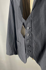 Klasica Wool-Cotton Ardoise Jacket