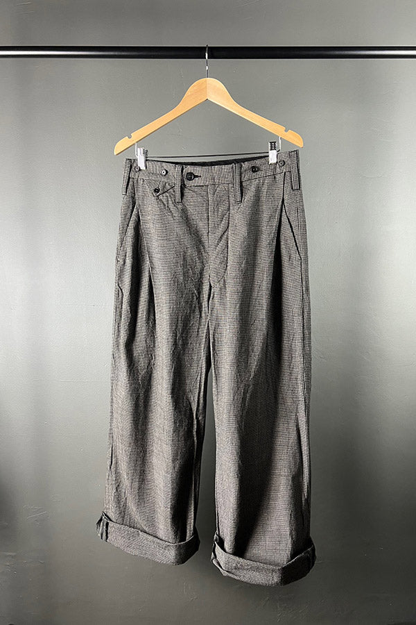 Klasica Woven Gingham Lindbergh Pants