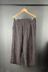 Klascia Mixed Brown Tweed Pants