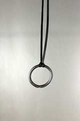 Koak Hand Forged Ring Pendant Necklace