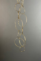 Katerina Vassou Gold Twisted Ring Necklace