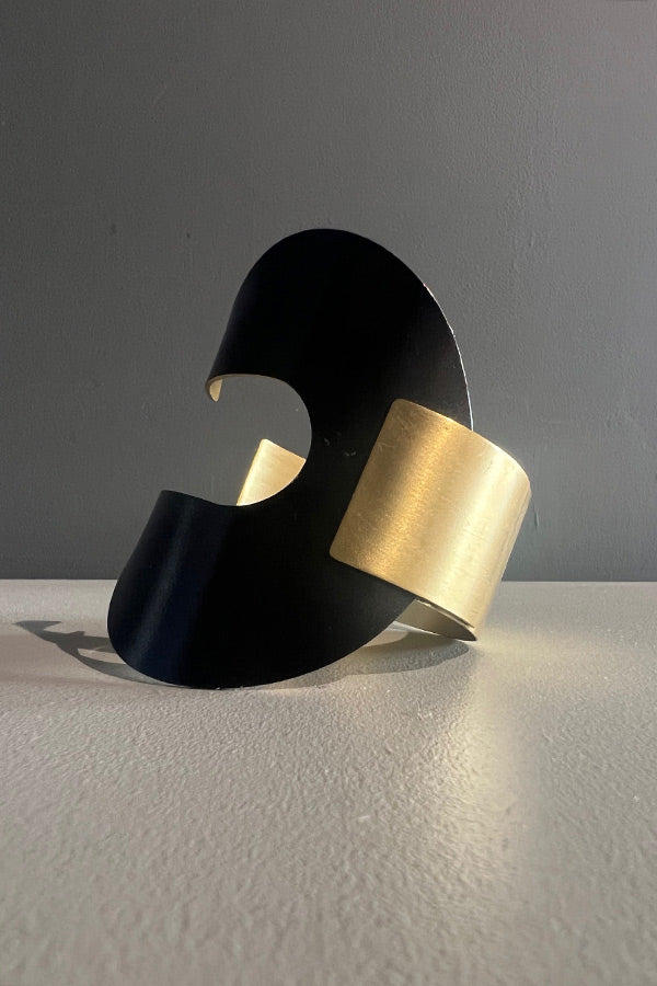 Katerina Vassou Black & Gold Cuff