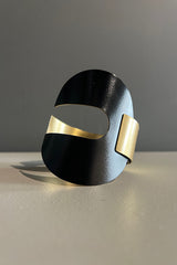 Katerina Vassou Black & Gold Cuff