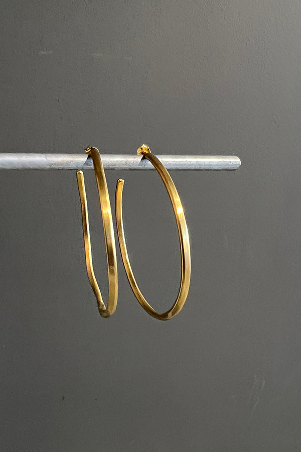 Katerina Vassou Gold Twist Hoops