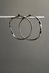 Katerina Vassou Acid Front Hoop Earrings