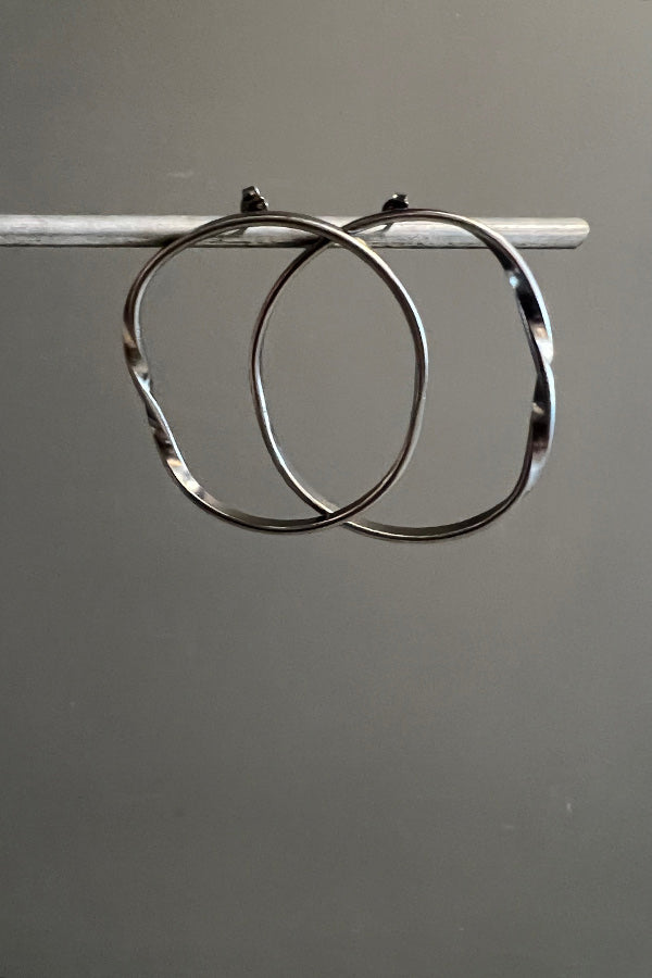 Katerina Vassou Acid Front Hoop Earrings