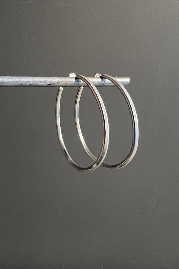 Katerina Vassou Silver Twist Hoops