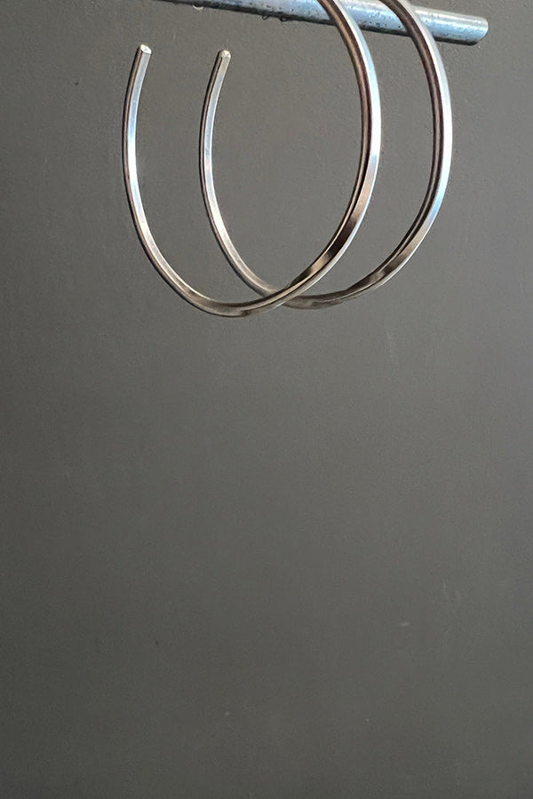 Katerina Vassou Silver Twist Hoops