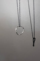 Lee Brennan Sterling Silver Link Necklace 65cm