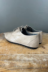 Lofina Fawn Leather Lace-up Shoes