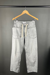 Le Temps Des Cerises Washed Grey Jeans