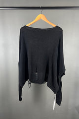 La Vaca Loca Alba Black Knit