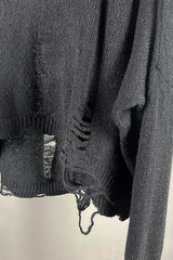 La Vaca Loca Alba Black Knit