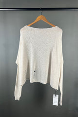 La Vaca Loca Alba Ecru Knit