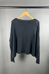 La Vaca Loca Arena Black Linen Knit