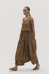 La Vaca Loca Contigo Brown Sugar Dress