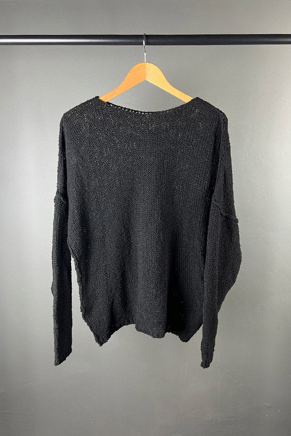 La Vaca Loca Edad Black Jumper