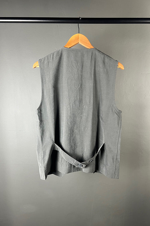 La Vaca Loca Reversible Botella Vest in Iron