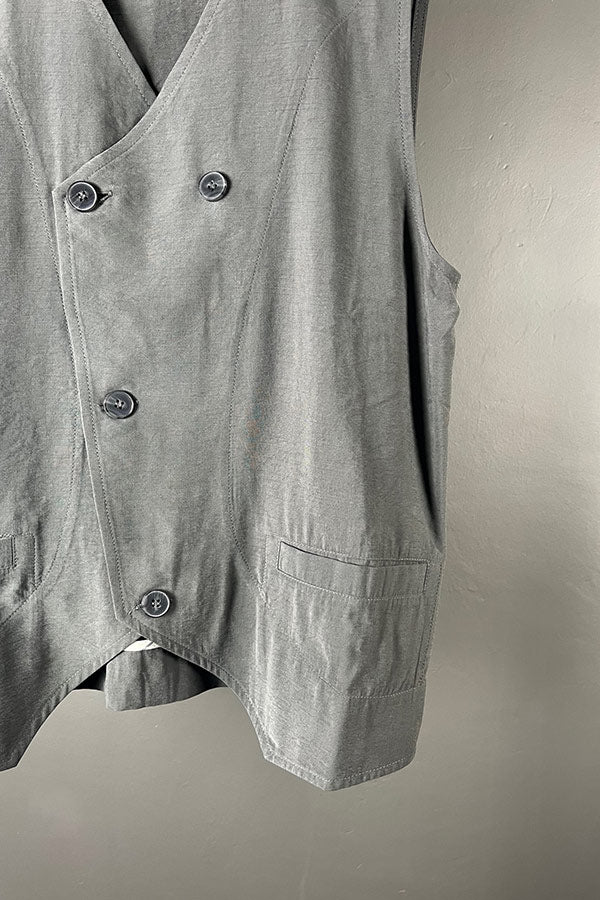 La Vaca Loca Reversible Botella Vest in Iron