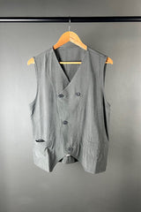 La Vaca Loca Reversible Botella Vest in Iron
