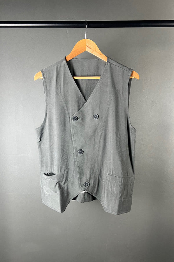 La Vaca Loca Reversible Botella Vest in Iron