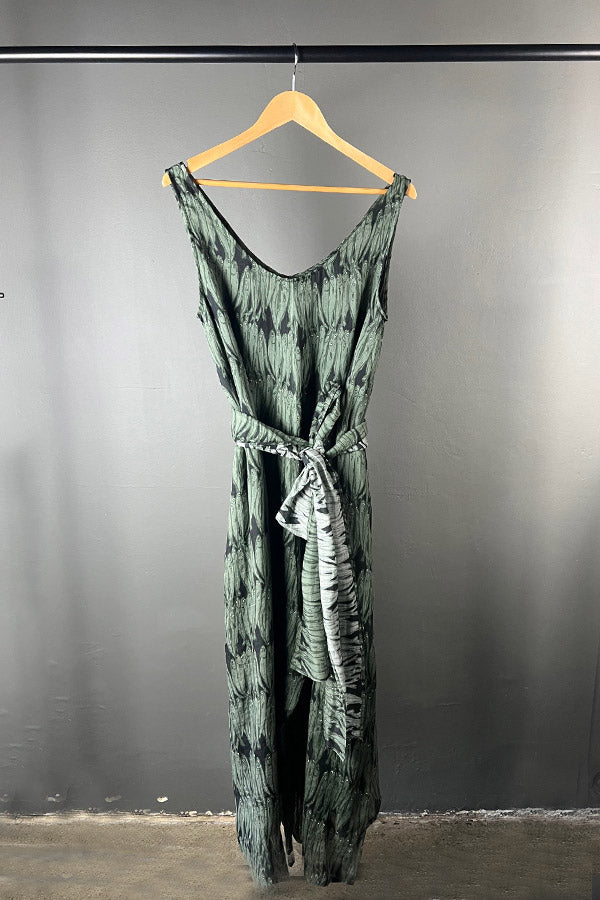 La Vaca Loca Sardine Print Celia Jumpsuit