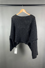 La Vaca Loca Duerme Black Knit