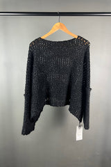 La Vaca Loca Duerme Black Knit