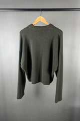 La Vaca Loca Inerte Top in Dark Army Green