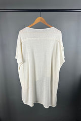La Vaca Loca Off White Tic Top