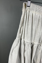 La Vaca Loca Alguno Cold White Tiered Skirt