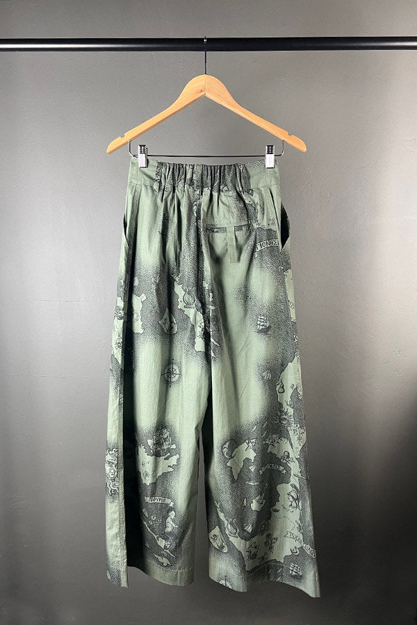 La Vaca Loca Paso Pirate Map Pants