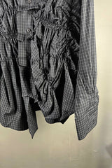 La Vaca Loca Saber Black Check Shirt