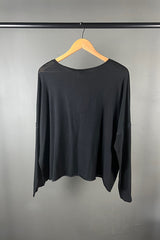 La Vaca Loca Vida Top in Black