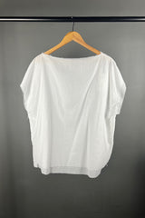 La Vaca Loca Auto White Cotton Top