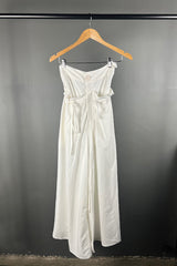 La Vaca Loca White Drawstring Pants