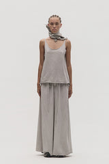 La Vaca Loca White Drawstring Pants