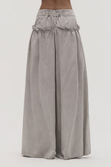 La Vaca Loca White Drawstring Pants