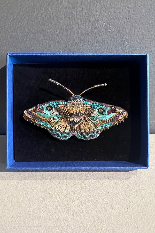 Trovelore Lanipes Moth Brooch